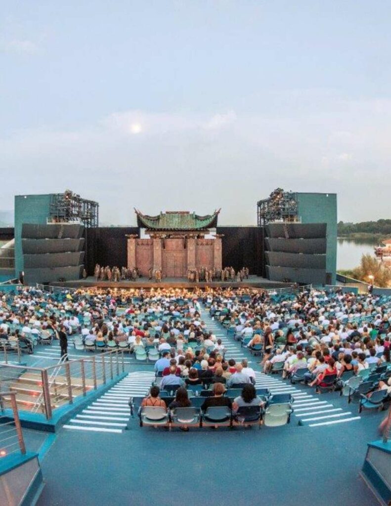 Platea del Gran Teatro all'aperto Giacomo Puccini