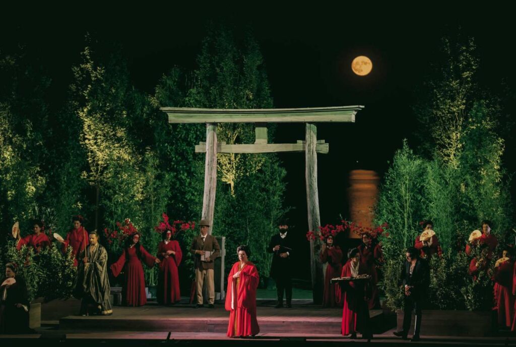 Scena tratta dall'opera Madama Butterfly, Puccini Festival