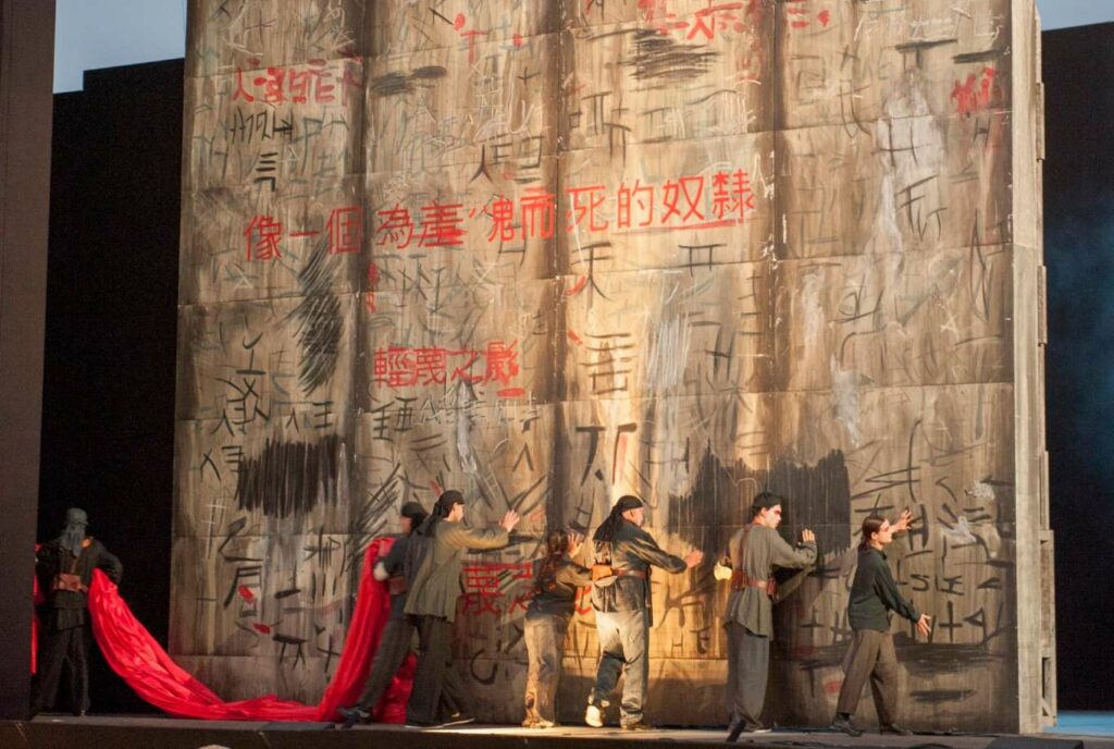 Scena tratta dall'opera Turandot, Puccini Festival